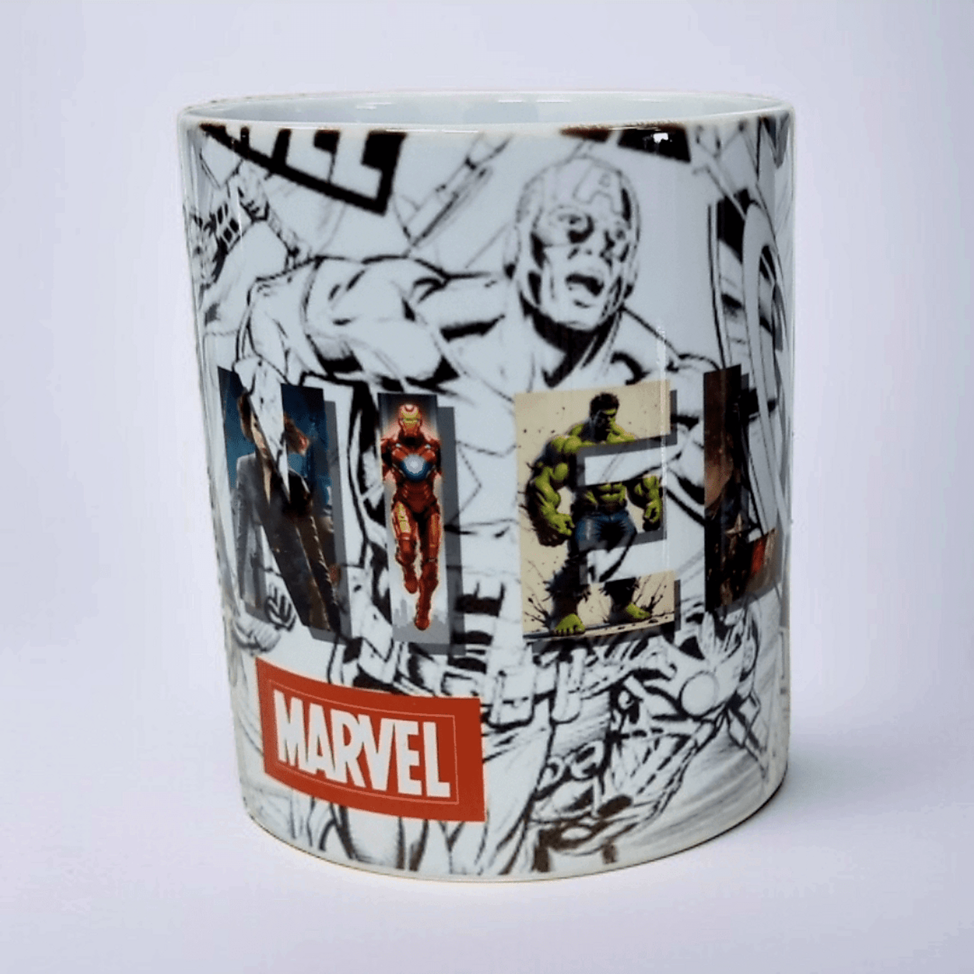 Taza efecto Marvel - 2
