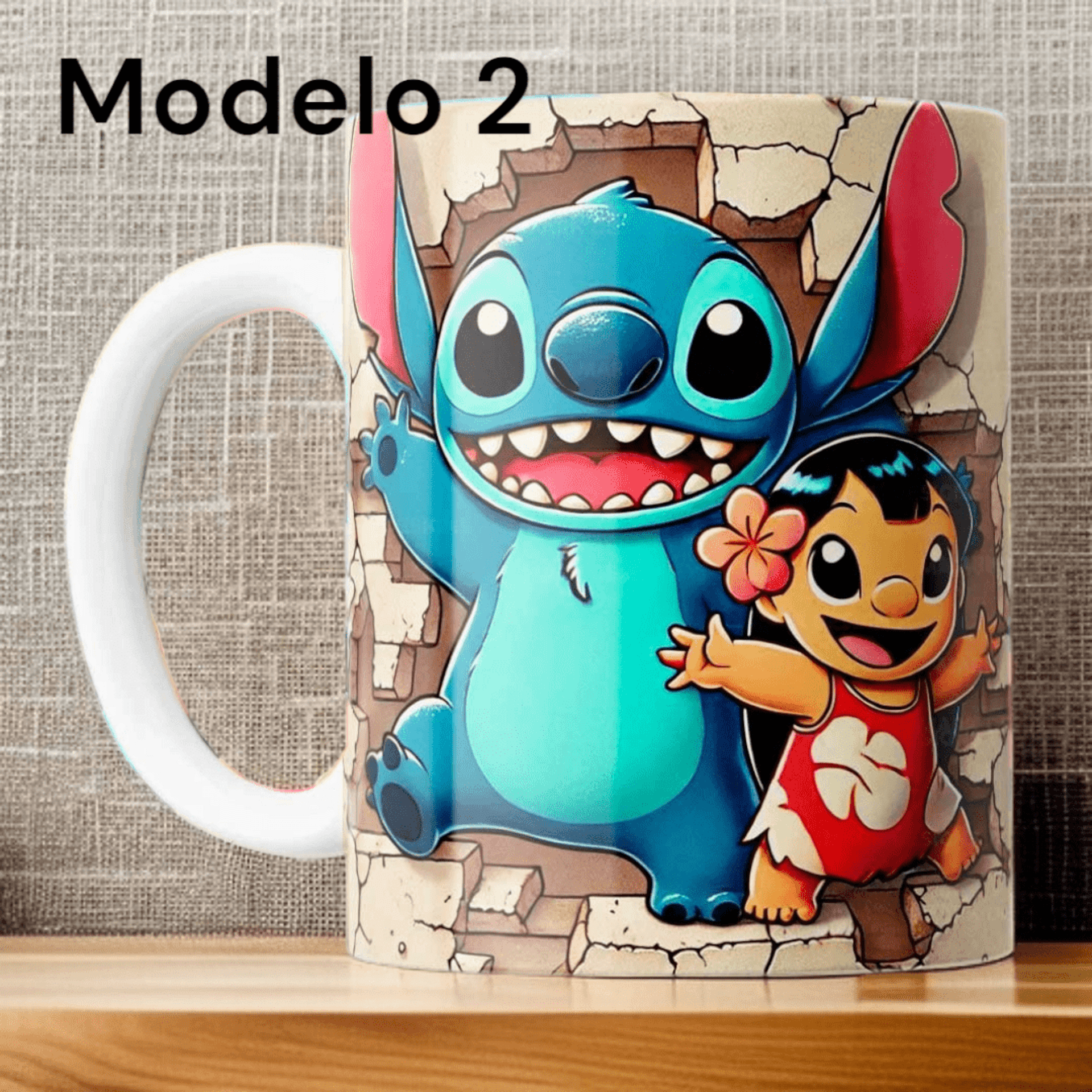 Tazas Stitch - 2