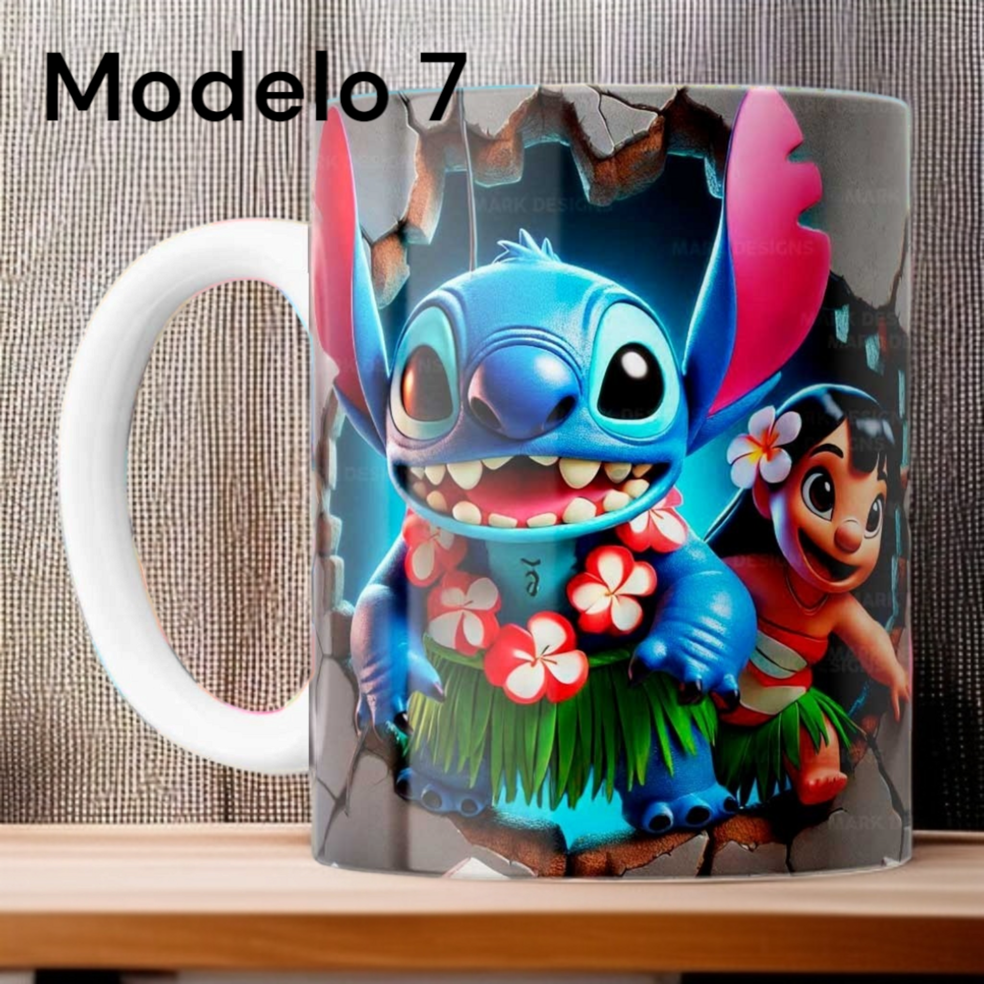 Tazas Stitch - 7