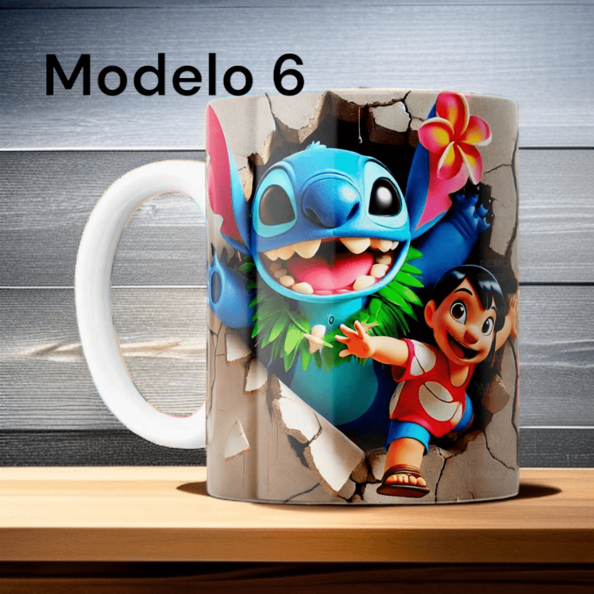 Tazas Stitch - 6